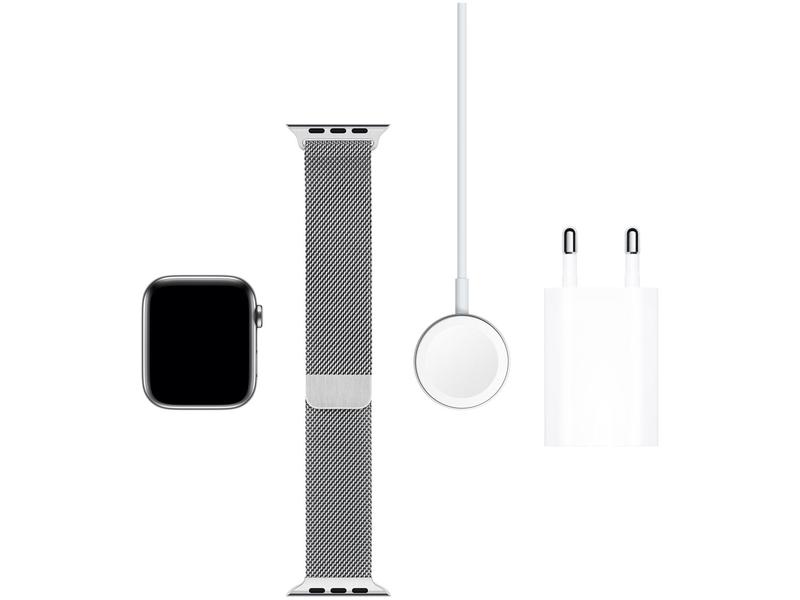 Apple Watch Series 5 (GPS + Cellular) 44mm - Caixa Aço Inoxidável